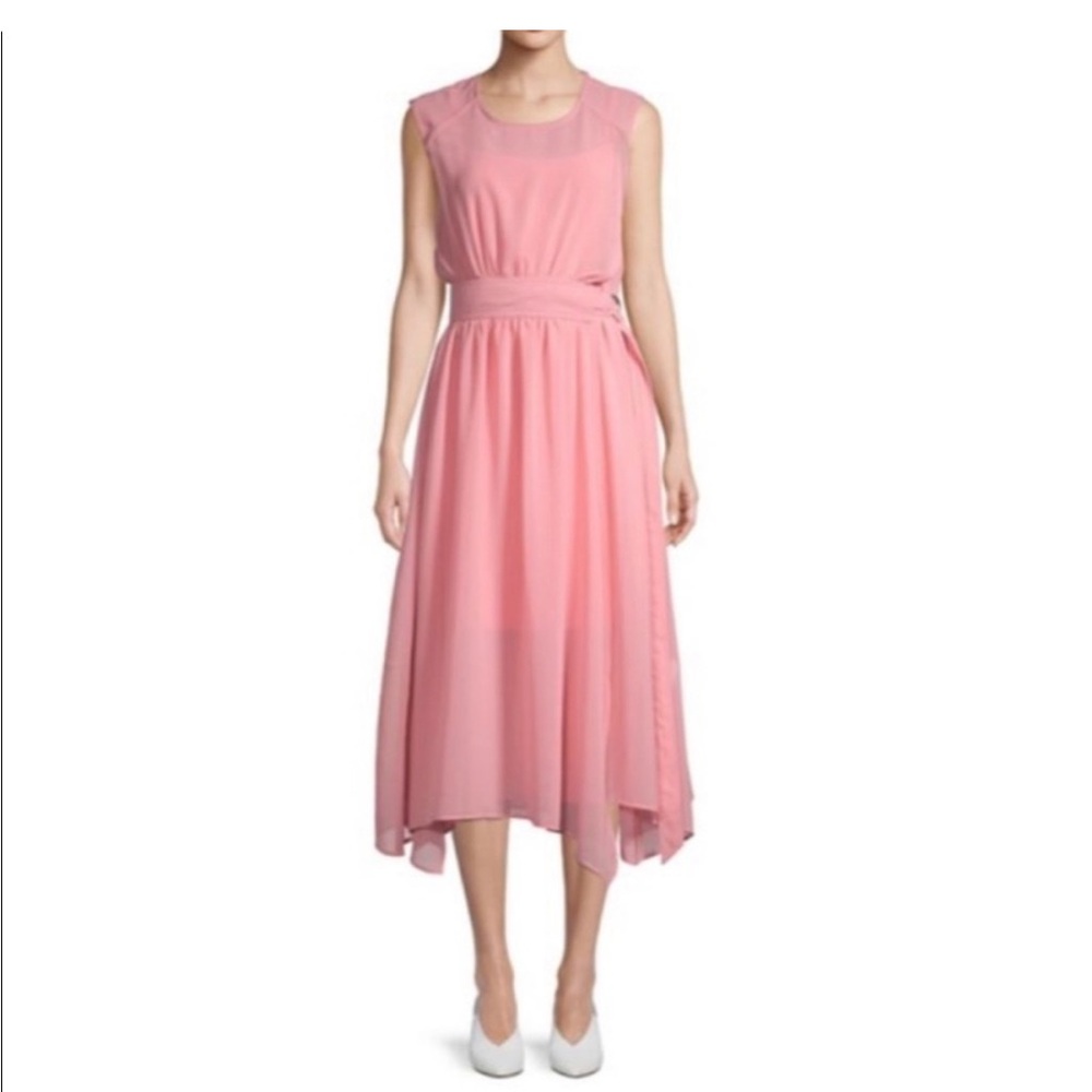 Caara Clara pink wrap dress